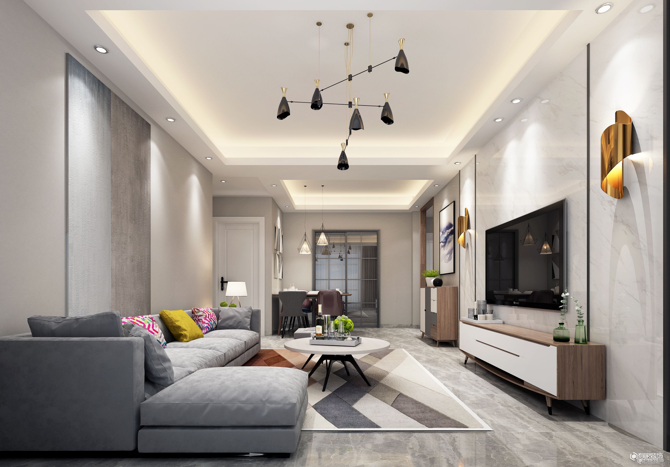 60-70平米小面積戶型怎么裝修？這些案例可參考