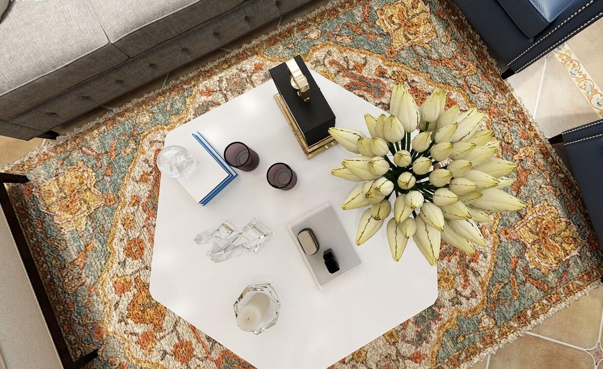 領(lǐng)秀御園黃伯家的別墅裝修  美式風格很好看