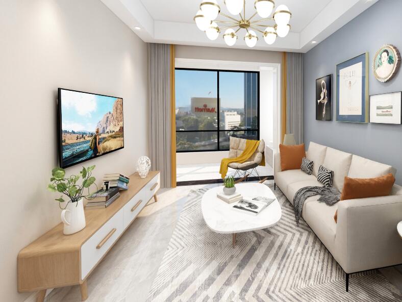 【三代同堂】69平米北歐風(fēng)三居室，砸墻擴(kuò)容，超多儲(chǔ)物空間！