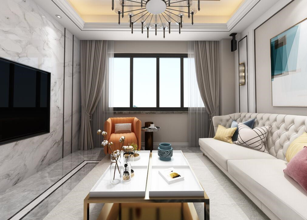 97平米復(fù)式輕奢風(fēng)格調(diào)，這樣設(shè)計(jì)太高級(jí)~