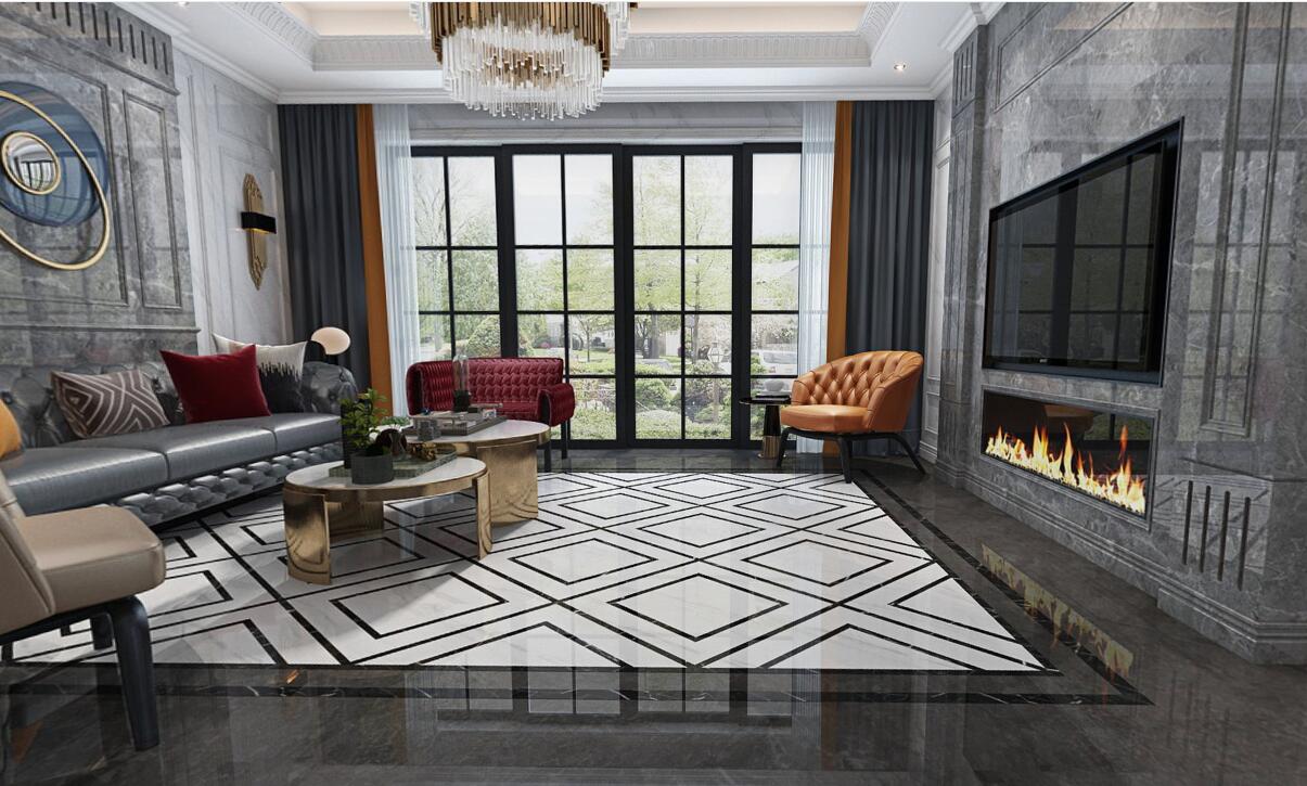 300㎡輕奢風(fēng)別墅，大理石讓藝術(shù)生活化！