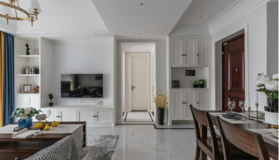 廈門聯(lián)發(fā)欣悅灣87㎡簡約美式，生活就該這樣繽紛絢麗