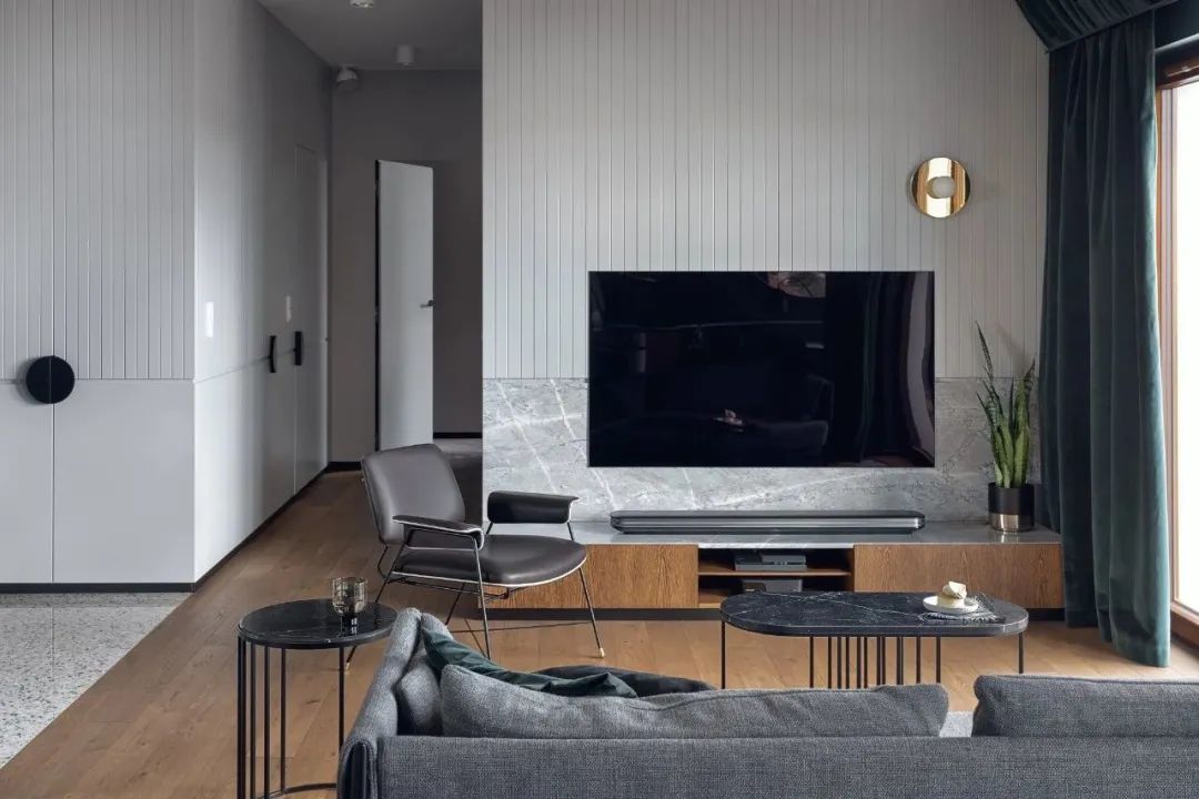 廈門玖和廣場100㎡現(xiàn)代輕奢，細節(jié)精致的設計