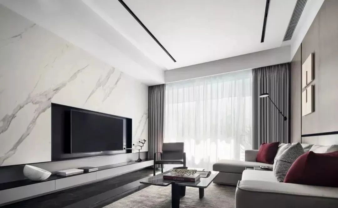 廈門國貿金海岸109㎡現(xiàn)代簡約，裝修效果讓人羨慕不已