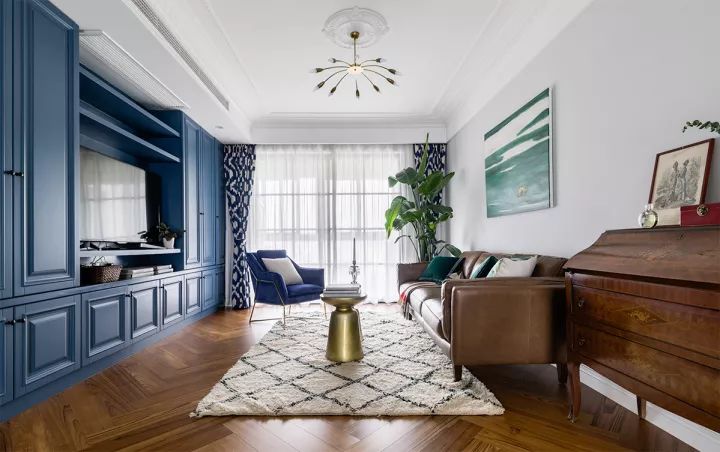 福泰海灣新城135㎡歐式混搭風(fēng)，現(xiàn)代與新古典的碰撞