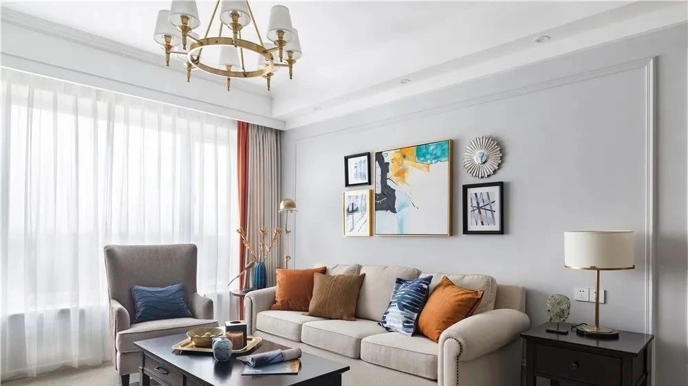   廈門海投過云溪128㎡優(yōu)雅美式，小巧有格調(diào)的品質(zhì)生活