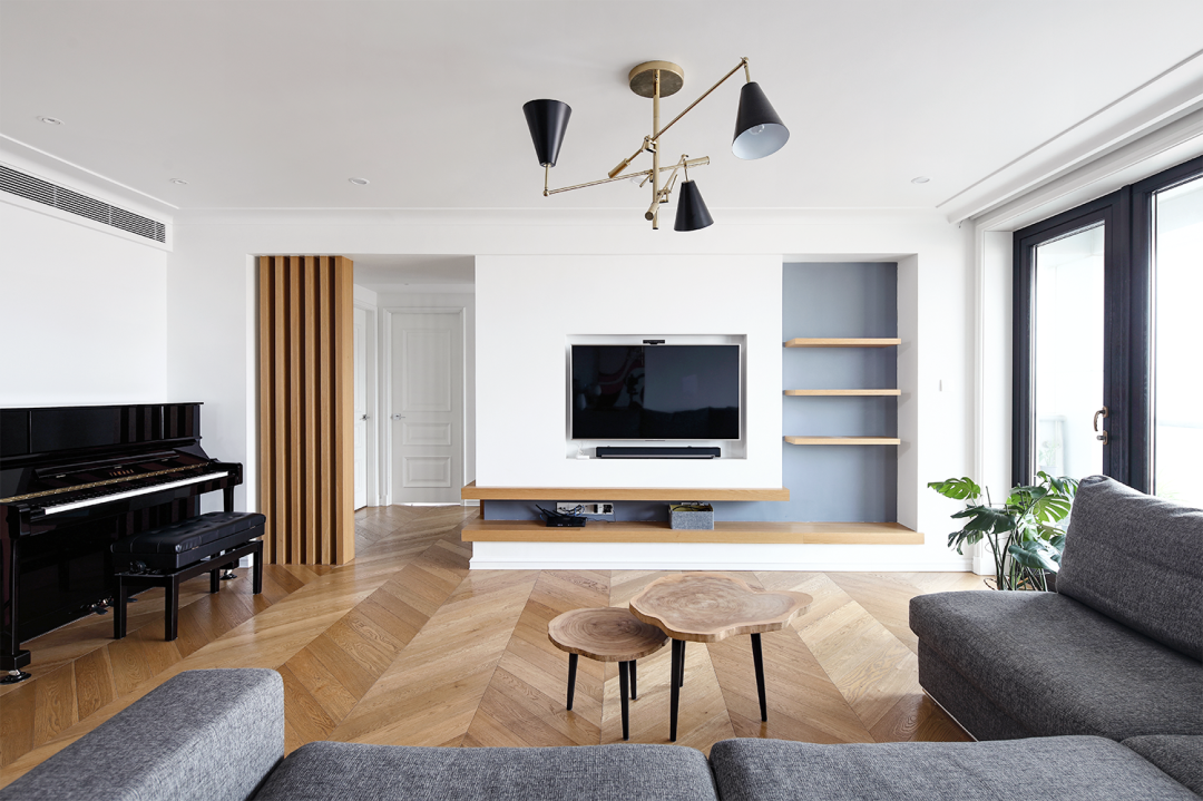 廈門(mén)中駿天譽(yù)225㎡現(xiàn)代簡(jiǎn)約，營(yíng)造時(shí)尚高級(jí)的質(zhì)感