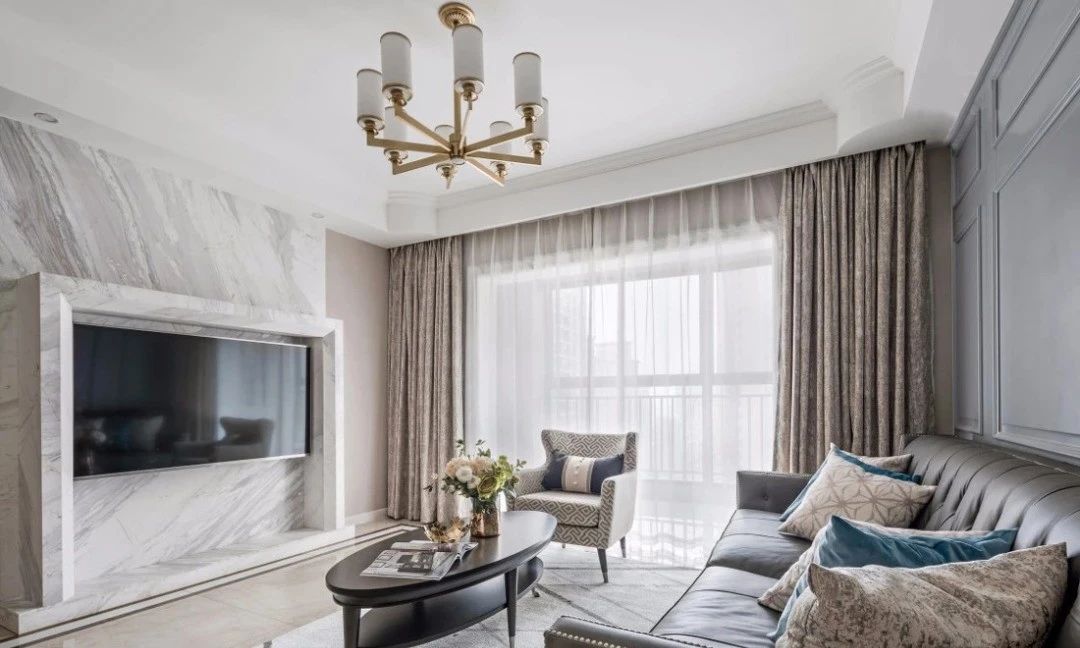 廈門中央公園城132㎡現(xiàn)代美式，優(yōu)雅而從容的品質生活