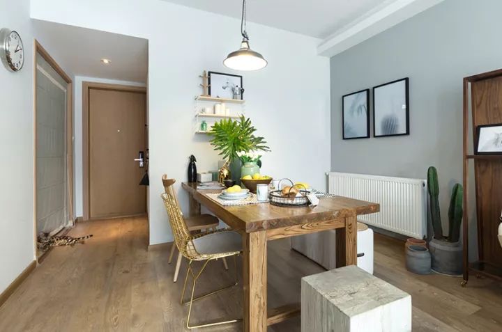 廈門恒禾七尚86㎡北歐風小戶型，用了20個平方收納