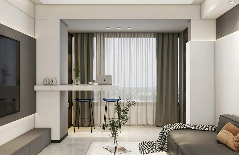 明豐財(cái)富中心 130㎡現(xiàn)代簡約