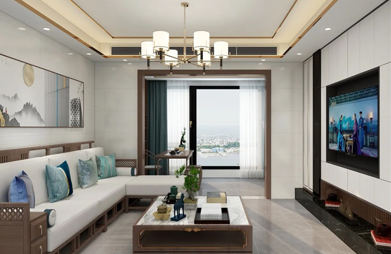 國貿(mào)商城 110㎡新中式