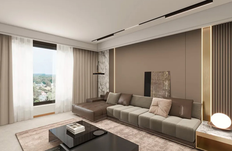 中央公園城 110㎡現(xiàn)代簡(jiǎn)約