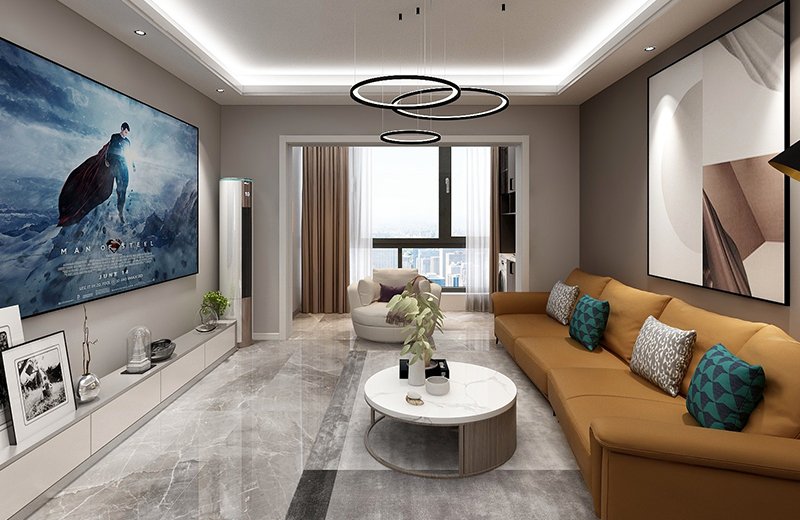 海投自貿(mào)城 92㎡現(xiàn)代風格