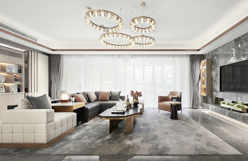 玖和廣場(chǎng) 118㎡現(xiàn)代風(fēng)格