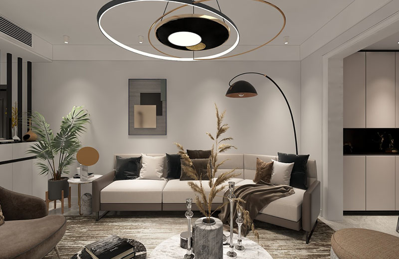 國貿商城 110㎡現(xiàn)代風格