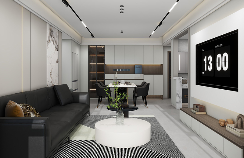 國(guó)貿(mào)商城 110㎡現(xiàn)代風(fēng)格