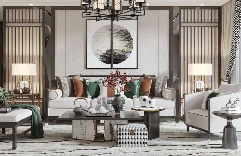 領(lǐng)翔國際 210㎡新中式